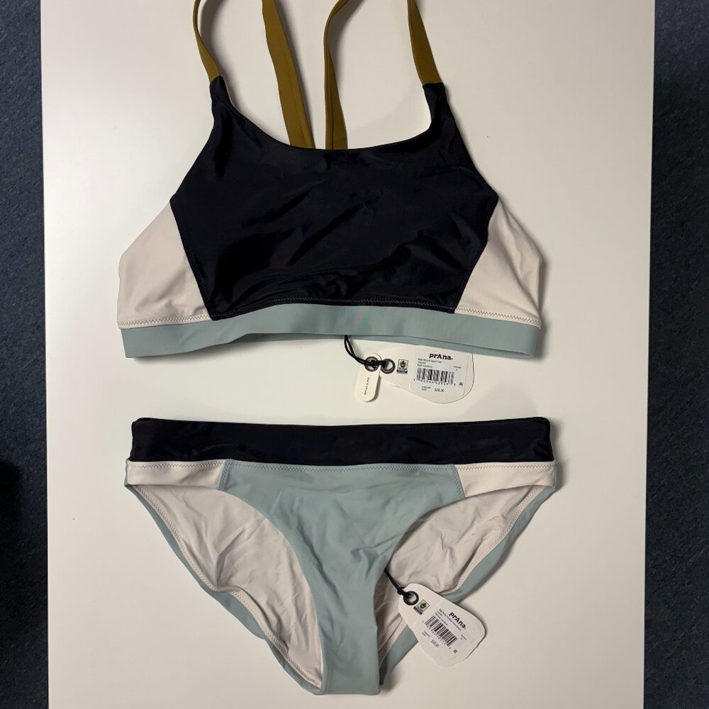 prAna Baja Bound Summer Wave BOTTOM ONLY, Size M, NWT